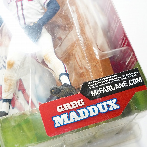 実際に弊社で買取させて頂いた【未開封】McFARLANE TOYS/マクファーレントイズ KEN Griffey Jr./GREG MADDUX フィギュア 2点セットの画像 5枚目