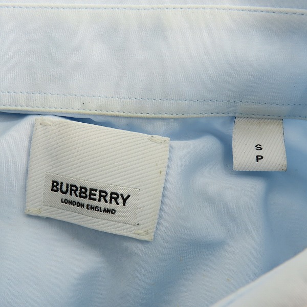実際に弊社で買取させて頂いたBURBERRY LONDON ENGLAND/バーバリーロンドンイングランド 刺繍長袖シャツ 8055627/Sの画像 2枚目