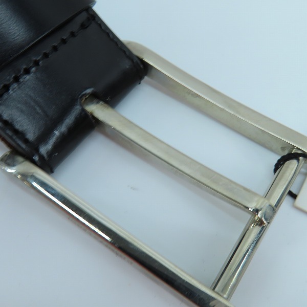 実際に弊社で買取させて頂いた【未使用】mastermind JAPAN/マスターマインドジャパン チェーン×レザー ベルト MY-BE03-B-1/Lの画像 6枚目