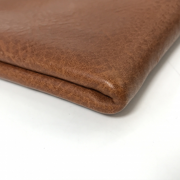 実際に弊社で買取させて頂いたHERZ/ヘルツ organ/オルガン レザー ダブルラウンドファスナー長財布 GS-52の画像 6枚目