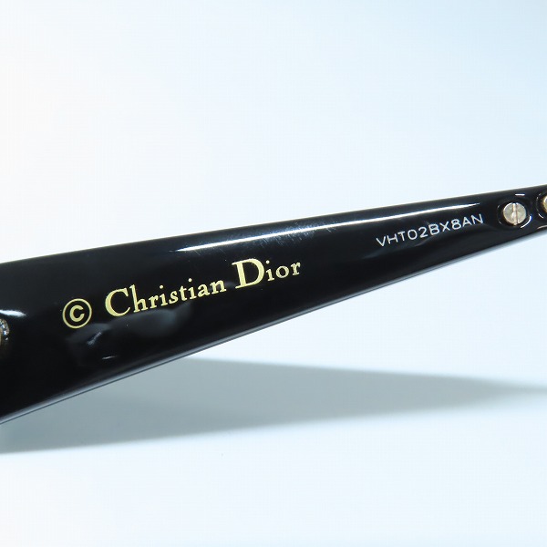 実際に弊社で買取させて頂いたChristian Dior/クリスチャンディオール Cat Style Dior1 アイウエア/サングラス 8072Kの画像 5枚目