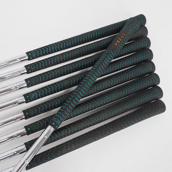 実際に弊社で買取させて頂いたHiro Honma/ヒロ ホンマ PP-737 TOUR MODEL/ツアーモデル アイアン #3～10,Sw 9本セット HAGANE STEEL FLEX:R-1の画像 7枚目
