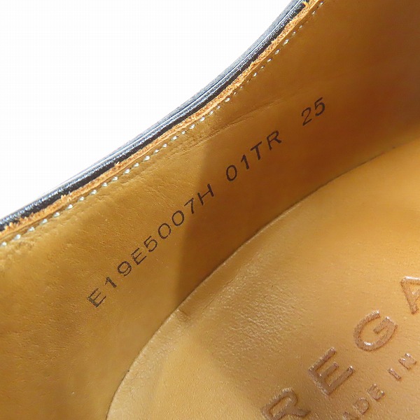 実際に弊社で買取させて頂いたREGAL/リーガル GORE-TEX/ゴアテックス ストレートチップビジネスシューズ 01TR/25の画像 5枚目