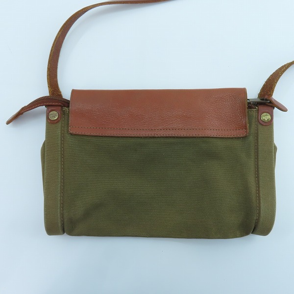 実際に弊社で買取させて頂いたIL BISONTE/イルビゾンテ レザー ショルダーバッグの画像 1枚目