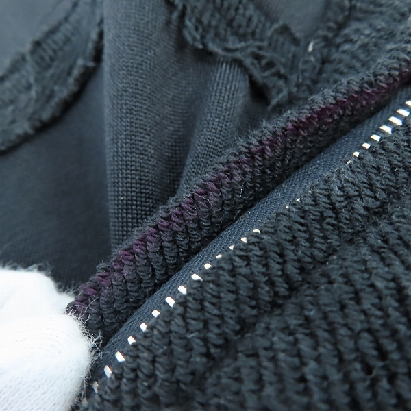 実際に弊社で買取させて頂いたmastermind JAPAN/マスターマインドジャパン ラインストーン付き ジップアップパーカー/Mの画像 5枚目