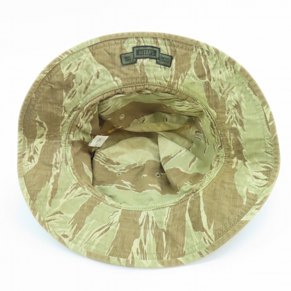 実際に弊社で買取させて頂いたWTAPS/ダブルタップス カモフラ バケットハットの画像 4枚目