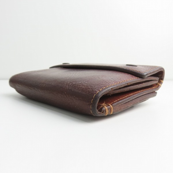 実際に弊社で買取させて頂いたCORBO/コルボ Algoritmo the FLOW/アルゴリトモ 3つ折り財布/ウォレット 1LG-0703の画像 2枚目