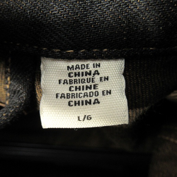 実際に弊社で買取させて頂いたLevi’s × STUSSY/リーバイス ×ステューシー Crispy Rinse Trucker Jacket PC9-A8326-0001/Lの画像 3枚目