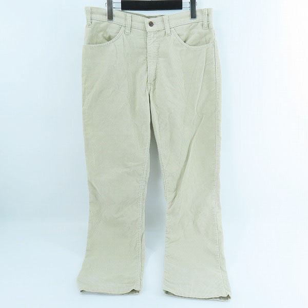 実際に弊社で買取させて頂いたLevis/リーバイス 80s ヴィンテージ 519 刻印536 白タブ コーデュロイパンツ/W34L32
