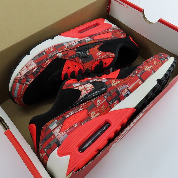 実際に弊社で買取させて頂いたNIKE×atmos/ナイキ×アトモス AIR MAX 90 PRNT WE LOVE NIKE/エアマックス90 プリント AQ0926-001/27.5の画像 8枚目