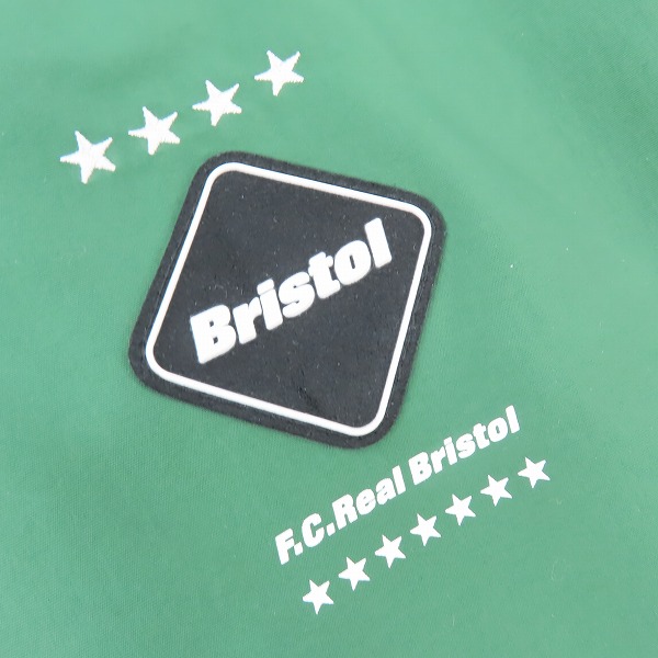 実際に弊社で買取させて頂いたF.C.Real Bristol/レアルブリストル 22SS LOGO APPLIQUE PULLOVER HOODED ANORAK プルオーバーアノラック FCRB-220069/Mの画像 6枚目