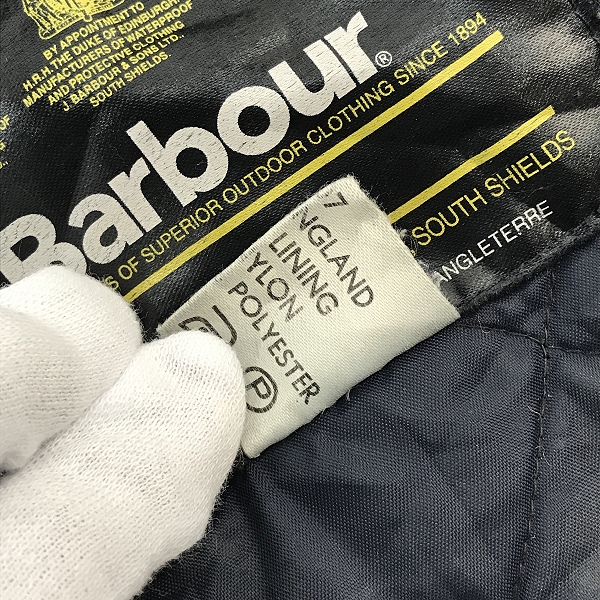 実際に弊社で買取させて頂いたBarbour/バブアー キルティング ジャケット XL の画像 3枚目