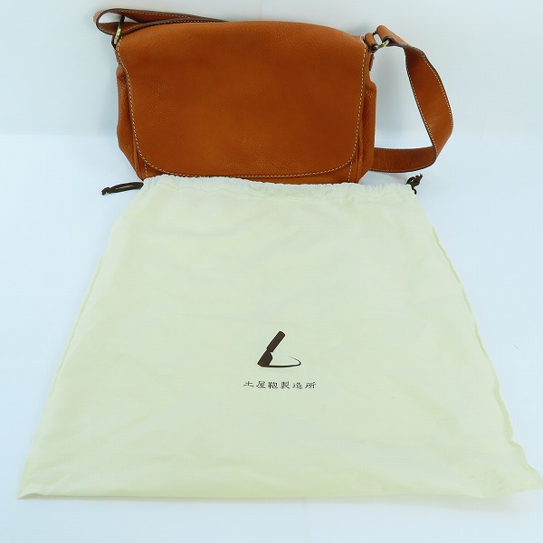 実際に弊社で買取させて頂いた土屋鞄製造所/ツチヤカバン ミディアムショルダーバッグの画像 9枚目