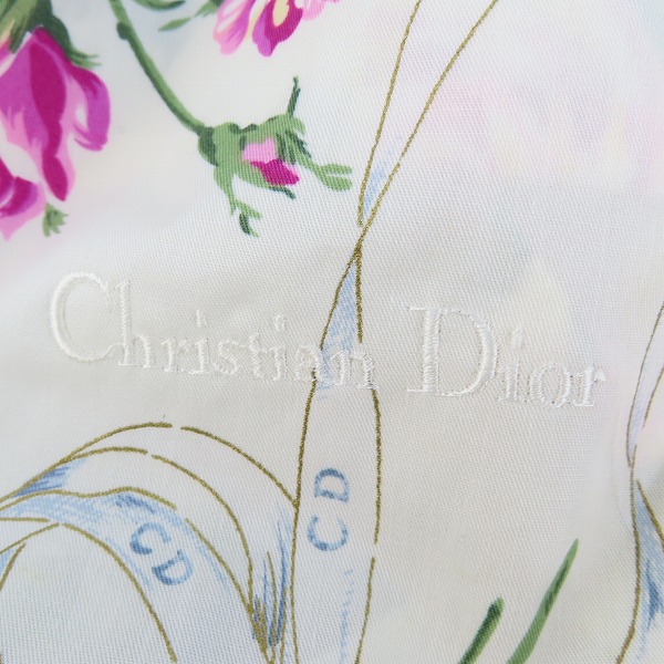 実際に弊社で買取させて頂いたChristian Dior/クリスチャンディオール 花柄 エプロン  の画像 6枚目