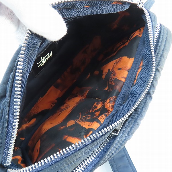 実際に弊社で買取させて頂いたPORTER×STUSSY/ポーター×ステューシー TANKER SHOULDER BAG タンカー ショルダーバッグ の画像 6枚目