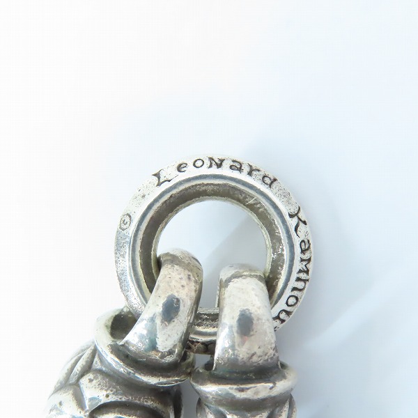 実際に弊社で買取させて頂いたLEONARD KAMHOUT/レナードカムホート イーグル キークラスプの画像 5枚目