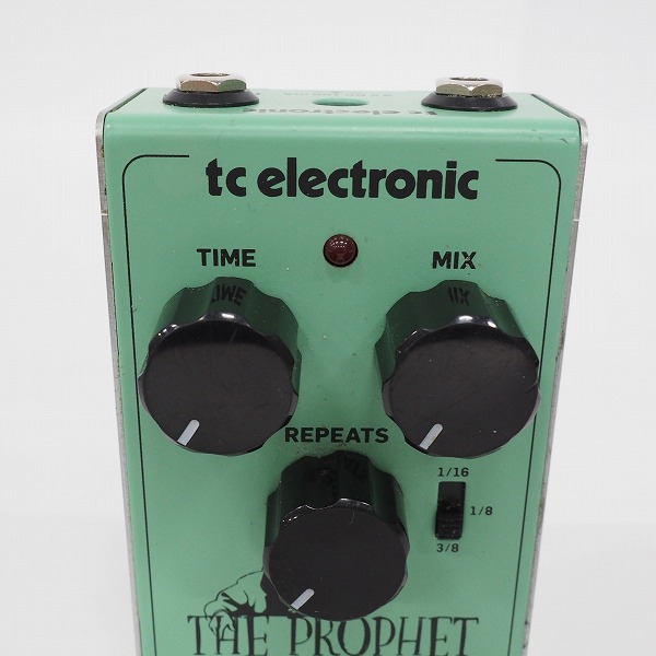 実際に弊社で買取させて頂いたTC ELECTRONIC/TCエレクトロニック The Prophet Digital Delay トゥルーバイパス エフェクター【動作確認済】の画像 1枚目