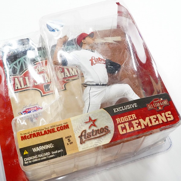 実際に弊社で買取させて頂いた【未開封】McFARLANE/マクファーレン ヒューストン・アストロズ #22 ROGER CLEMENS ロジャー・クレメンス フィギュアの画像 3枚目
