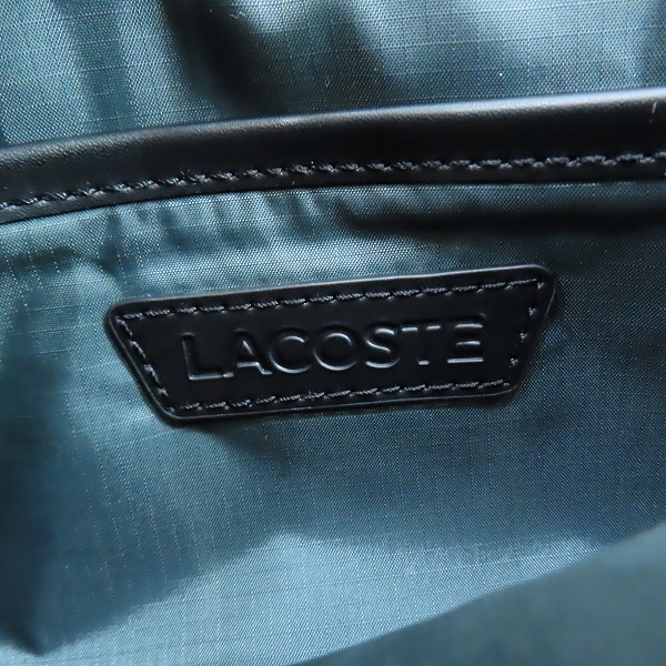 実際に弊社で買取させて頂いたLACOSTE/ラコステ モノグラムデザイン メッセンジャーバッグ/ショルダーバッグ/ポーチの画像 7枚目