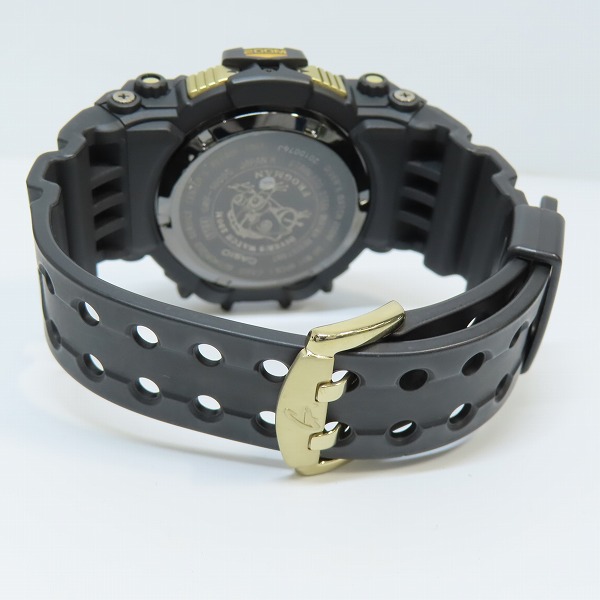 実際に弊社で買取させて頂いたG-SHOCK/Gショック FROGMAN/フロッグマン 黒金 腕時計 GWF-1000G-1JRの画像 3枚目