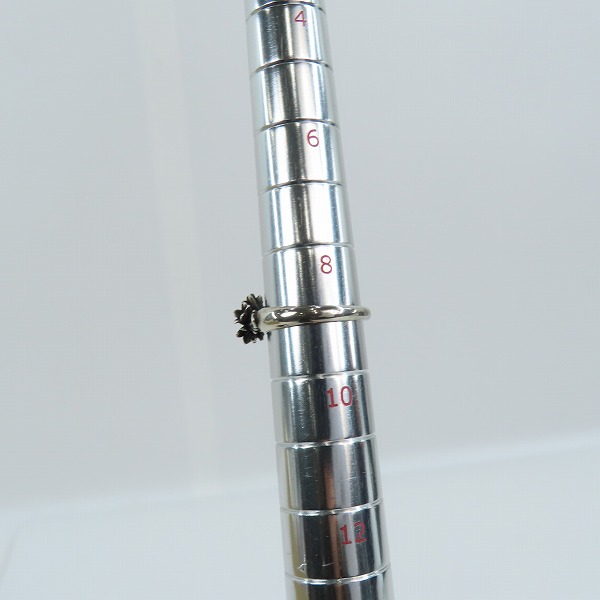 実際に弊社で買取させて頂いた【ギャラ付】KONRON/コンロン belle dahlia fleur ring  #9/9号の画像 6枚目