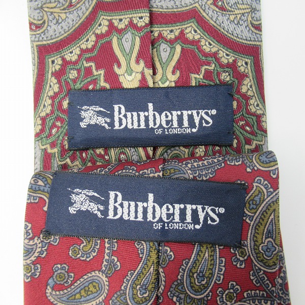 実際に弊社で買取させて頂いたBurberrys/バーバリーズ 総柄 ネクタイ 2点セットの画像 3枚目