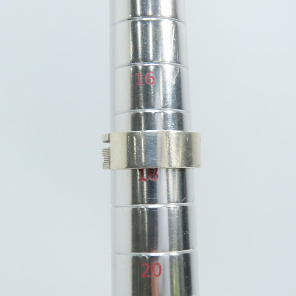 実際に弊社で買取させて頂いたGUCCI/グッチ Gロゴ リング 18号の画像 9枚目