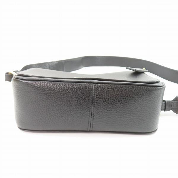 実際に弊社で買取させて頂いたCOACH/コーチ シグネチャーレザーショルダーバッグ ブラック F77979 の画像 3枚目