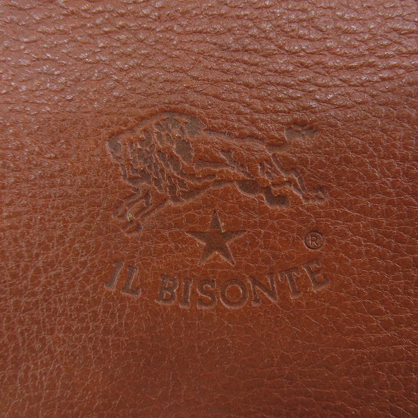 実際に弊社で買取させて頂いたIL BISONTE/イルビゾンテ レザー ショルダーバッグの画像 5枚目