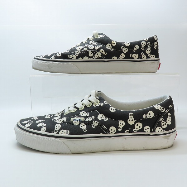 実際に弊社で買取させて頂いたVANS バンズ AUTHENTIC/オーセンティック スカル柄 ローカットスニーカー TC6D/26.5の画像 3枚目