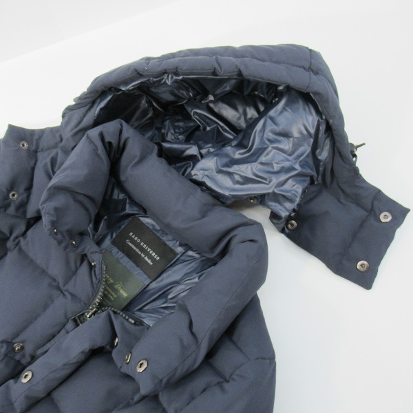 実際に弊社で買取させて頂いたnano universe/ナノユニバース×西川ダウン ハンガリー ダウンジャケット NUC24DW267NS/Mの画像 6枚目