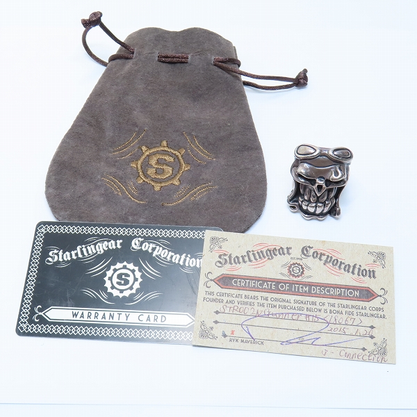 実際に弊社で買取させて頂いた【ギャラ付】STARLINGEAR/スターリンギア パンチャーニューガナーリング 17-19号の画像 9枚目