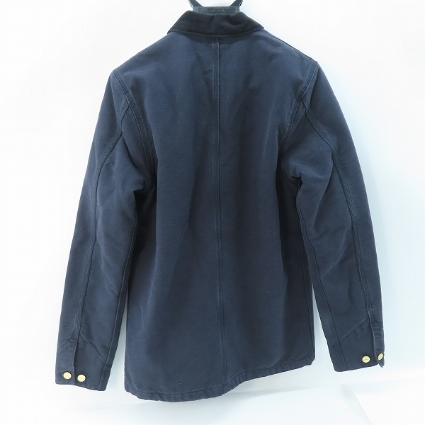 実際に弊社で買取させて頂いたSTUSSY×Carhartt/ステューシー×カーハート WIP Chore Coat チョアコート ダック地 カバーオール/Sの画像 1枚目