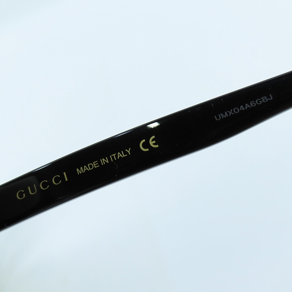 実際に弊社で買取させて頂いたGUCCI/グッチ ロゴ装飾 サングラス アイウェア GG0419SAの画像 3枚目