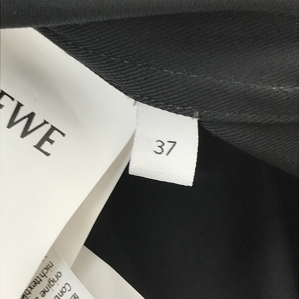 実際に弊社で買取させて頂いた【未使用】LOEWE/ロエベ 24FW SHIRT アナグラム シャツ H526Y05X82 37 の画像 3枚目
