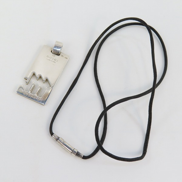 実際に弊社で買取させて頂いたGUCCI/グッチ ホロスコープペンダントトップ SCORPIO/さそり座 紐付きの画像 9枚目