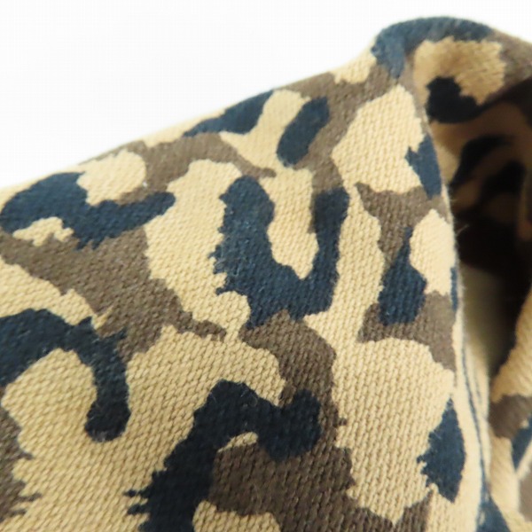 実際に弊社で買取させて頂いたWrangler × WACKO MARIA/ラングラー ×ワコマリア  デニムジャケット レオパード /WS9260/XLの画像 6枚目