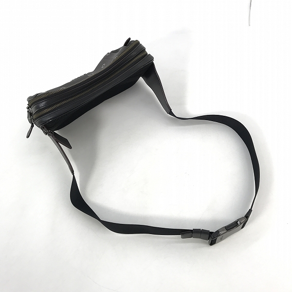 実際に弊社で買取させて頂いたCOACH/コーチ レザー グラハム ウエストバッグ/ボディバッグの画像 3枚目