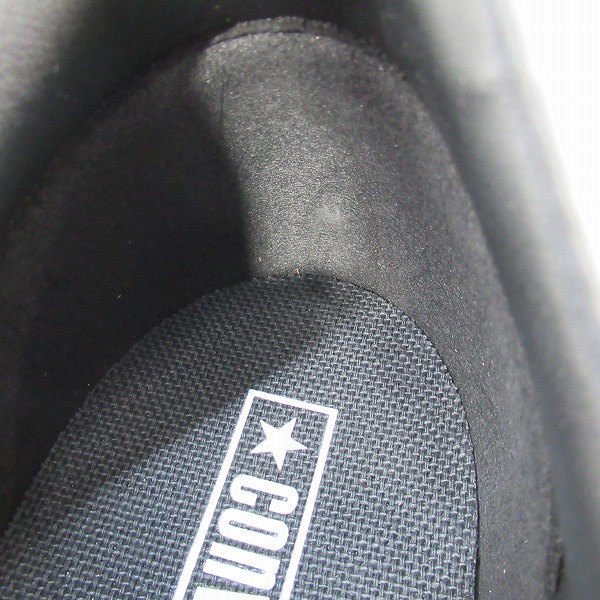 実際に弊社で買取させて頂いたCONVERSE × Shott/コンバース×ショット ONE STAR Z Schott/ワンスター Z ショット 1SE190 ブラック/27.5の画像 7枚目