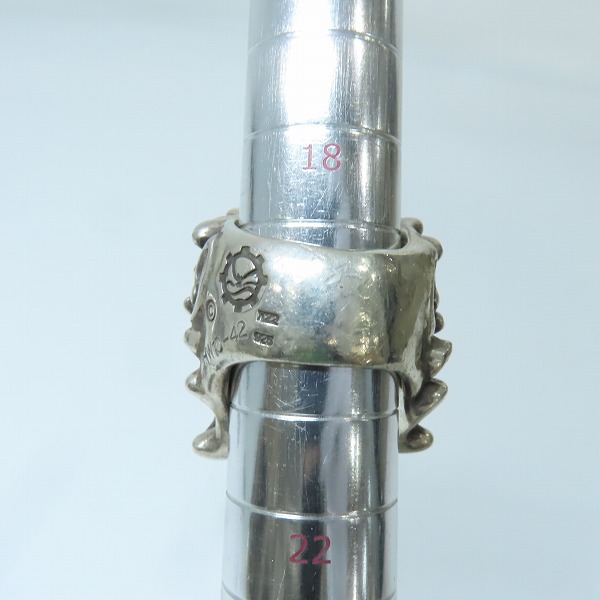 実際に弊社で買取させて頂いた【ギャラ付・HW限定】STARLINGEAR/スターリンギア 2010年 HW ウォーウルフ リング 19.5-21号/ノベルティセットの画像 6枚目