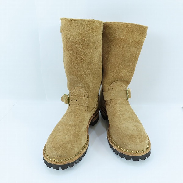 実際に弊社で買取させて頂いたWESCO/ウエスコ スウェードブーツ/8.5E