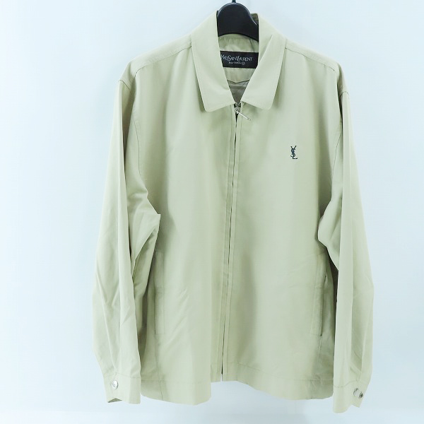 実際に弊社で買取させて頂いたYSL/YVES SAINT LAURENT/イヴサンローラン ロゴ刺繍 ジップブルゾン 