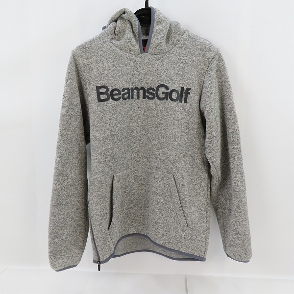 実際に弊社で買取させて頂いたBEAMS GOLF/ビームスゴルフ 20AW ポーラーテック フリース フーディー/プルオーバーパーカー グレー 82-13-0139-336/L　