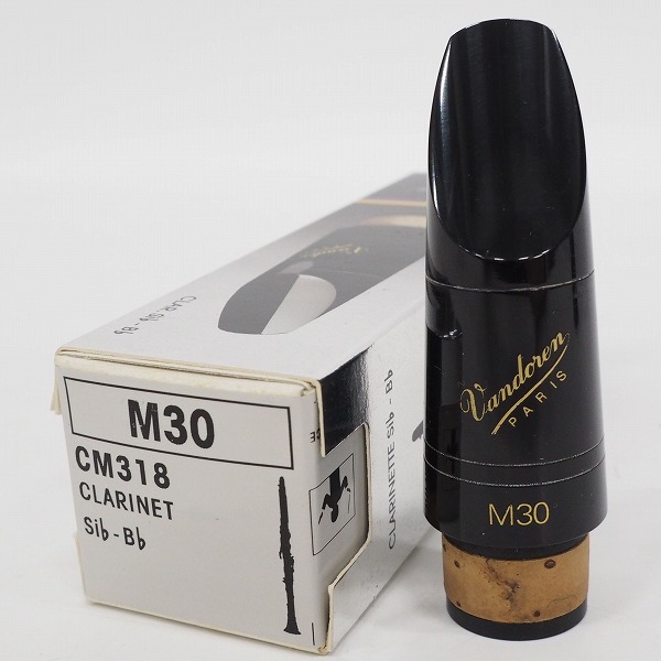 実際に弊社で買取させて頂いたVandoren/バンドーレン CM318 M30 クラリネット用 マウスピース