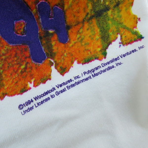 実際に弊社で買取させて頂いたWOODSTOCK/ウッドストック 94 90s ヴィンテージシャツ XLの画像 6枚目