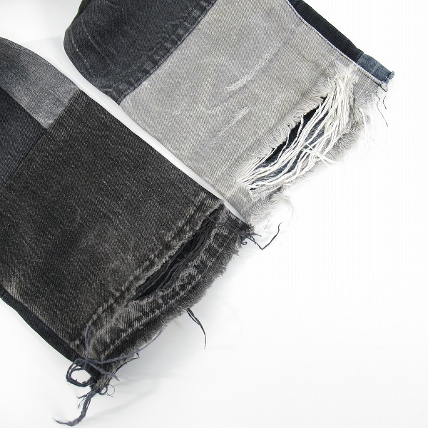 実際に弊社で買取させて頂いたChildren of the discordance/チルドレンオブザディスコーダンス 再構築 デニムパンツ 17SS-COTDPT-003/1の画像 6枚目
