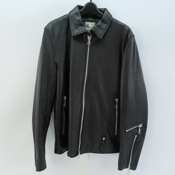 実際に弊社で買取させて頂いたnano universe/ナノユニバース ラムレザージャケット NUC73L00880SH/L