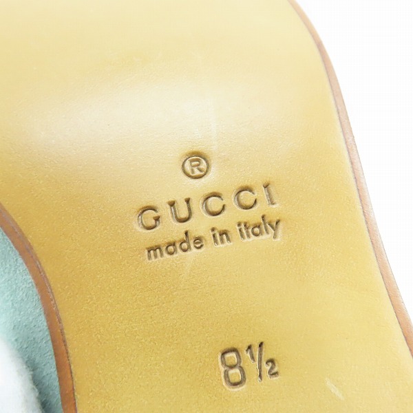 実際に弊社で買取させて頂いたGUCCI/グッチ ホースビット ローファー 406994/8.5の画像 6枚目