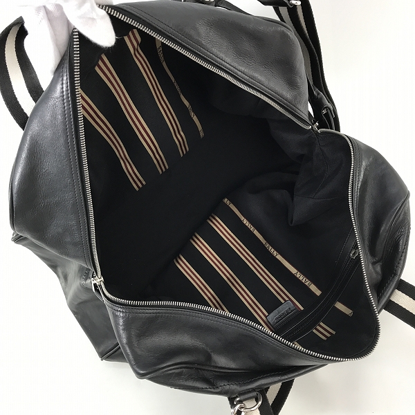 実際に弊社で買取させて頂いたBALLY/バリー レザー ボストンバッグ/トラベルバッグの画像 5枚目