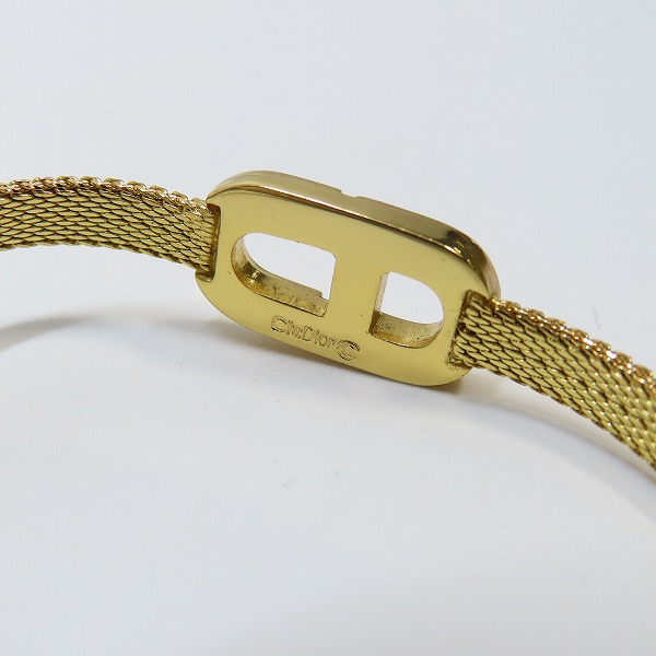 実際に弊社で買取させて頂いたChristian Dior/クリスチャンディオール ロゴ ブレスレットの画像 5枚目